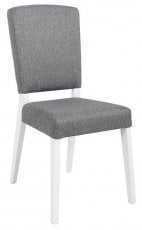 Jedilni stol Alameda - Bel/temno siv