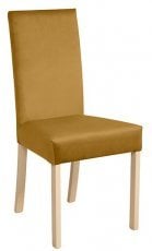 Jedilni stol Campel - Sonoma hrast/rumen