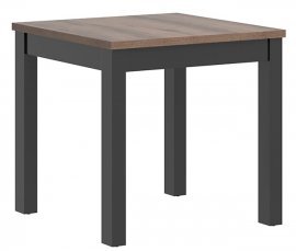 Kvadratna jedilna miza Maren - Monastery hrast/črna