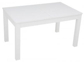 Raztegljiva jedilna miza Bryk - Bela