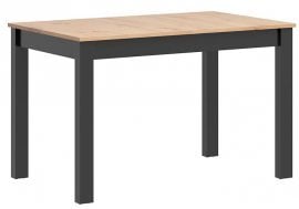 Raztegljiva jedilna miza Ramen Plus Mini - Artisan hrast/ črna