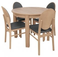 Komplet mize in stolov Bernardin
