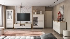 Dnevna soba in spalnica Ruben