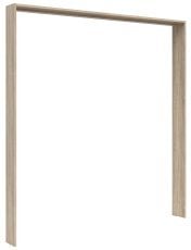 Maskirna letvica za garderobna omara Tetrix 183 cm - sonoma hrast
