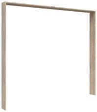Maskirna letvica za garderobna omara Tetrix 220 cm - sonoma hrast