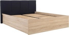 Postelja Tetrix - 140x200 - sonoma hrast/Solar 99