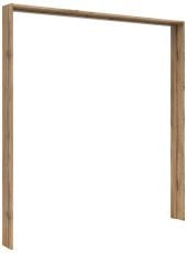Maskirna letvica za garderobna omara Tetrix 183 cm - votan hrast