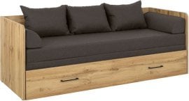 Dvižna postelja Tetrix - 80/160x200 - votan hrast/Sawana 03