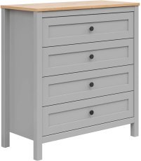 Komoda z 4 predali Salga 89 cm