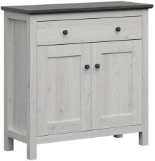 Komoda Hesen 101 cm - sibiu svetel macesen/bor Larico