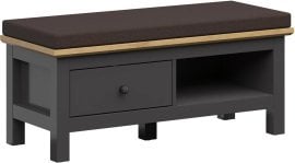 Omarica za čevlje Hesen - grafit/artisan hrast