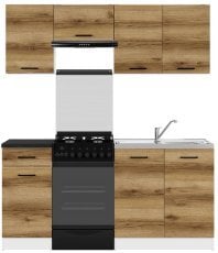 Kuhinjski sestav Junona Line 170 cm - delano hrast