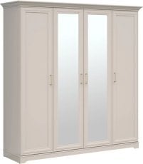 Garderobna omara z ogledalom Anga