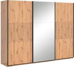 Garderobna omara z drsnimi vrati Lamea - 270 cm