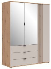Garderobna omara z ogledalom Brevas