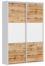 Garderobna omara z drsnimi vrati Flex Set №4 - 150 cm