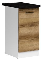 Spodnja omara Junona Line desna 40 cm  (delovna plošča) - delano hrast