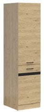 Visoka kuhinjska omara Junona Line desna 50 cm - hrast bernstein