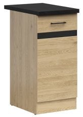 Spodnja omara Junona Line desna 40 cm (delovna plošča) - hrast bernstein
