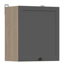 Zgornja omara Junona Line 50 cm - hrast bernstein/grafit