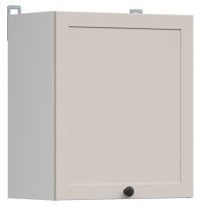 Zgornja omara Junona Line 50 cm - bela/uni kašmir
