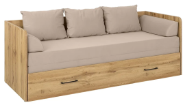 Dvižna postelja Tetrix - 80/160x200 - sonoma hrast/Modone 9702