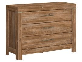 Komoda Gent s tremi predali 115 cm