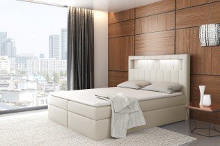 Meble Gruška - Boxspring postelja Aspen - 180x200 cm