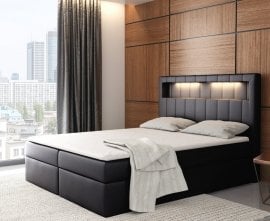 Meble Gruška - Boxspring postelja Aspen - 200x200 cm