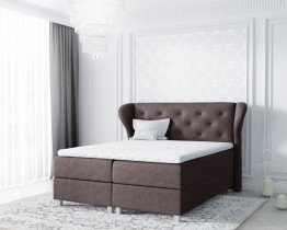 Meble Gruška - Boxspring postelja Bakarat - 160x200 cm