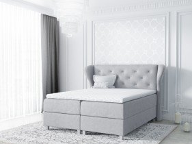 Meble Gruška - Boxspring postelja Bakarat - 140x200 cm