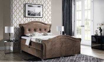 Meble Gruška - Boxspring postelja Bedran Lux - 120x200 cm