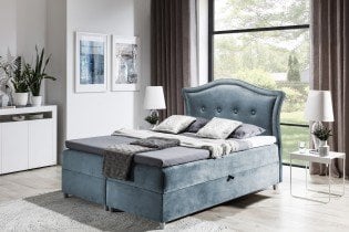 Meble Gruška - Boxspring postelja Bedran - 160x200 cm