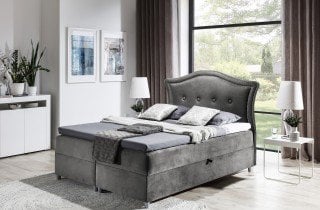 Meble Gruška - Boxspring postelja Bedran - 160x200 cm