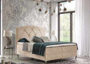 Meble Gruška - Boxspring postelja Brando - 160x200 cm