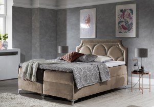 Meble Gruška - Boxspring postelja Caschmire - 160x200 cm