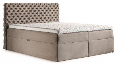 Meble Gruška - Boxspring postelja Chesterfield - 200x200 cm