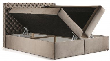 Meble Gruška - Boxspring postelja Chesterfield - 200x200 cm