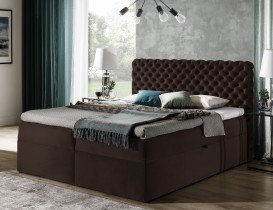 Meble Gruška - Boxspring postelja Chesterfield - 200x200 cm