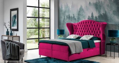 Meble Gruška - Boxspring postelja Livia - 140x200 cm
