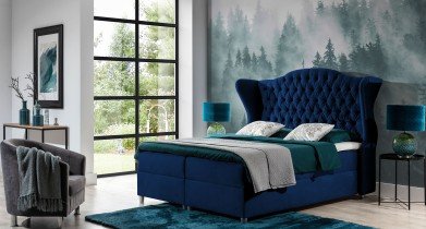 Meble Gruška - Boxspring postelja Livia - 140x200 cm