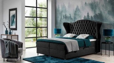 Meble Gruška - Boxspring postelja Livia - 140x200 cm