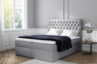 Meble Gruška - Boxspring postelja Monet - 200x200 cm