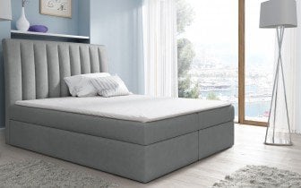 Meble Gruška - Boxspring postelja Nero - 120x200 cm