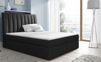 Meble Gruška - Boxspring postelja Nero - 120x200 cm