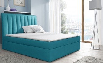 Meble Gruška - Boxspring postelja Nero - 120x200 cm