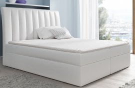 Boxspring postelja Nero - 140x200 cm