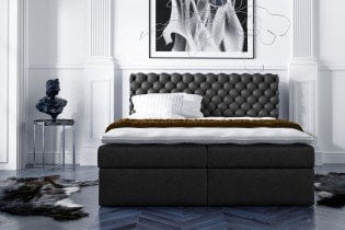 Meble Gruška - Boxspring postelja Piano - 200x200 cm