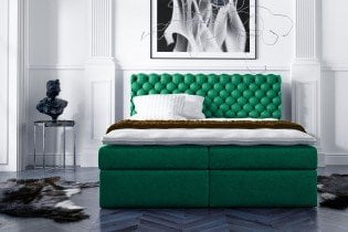 Meble Gruška - Boxspring postelja Piano - 200x200 cm