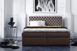 Meble Gruška - Boxspring postelja Piano - 200x200 cm